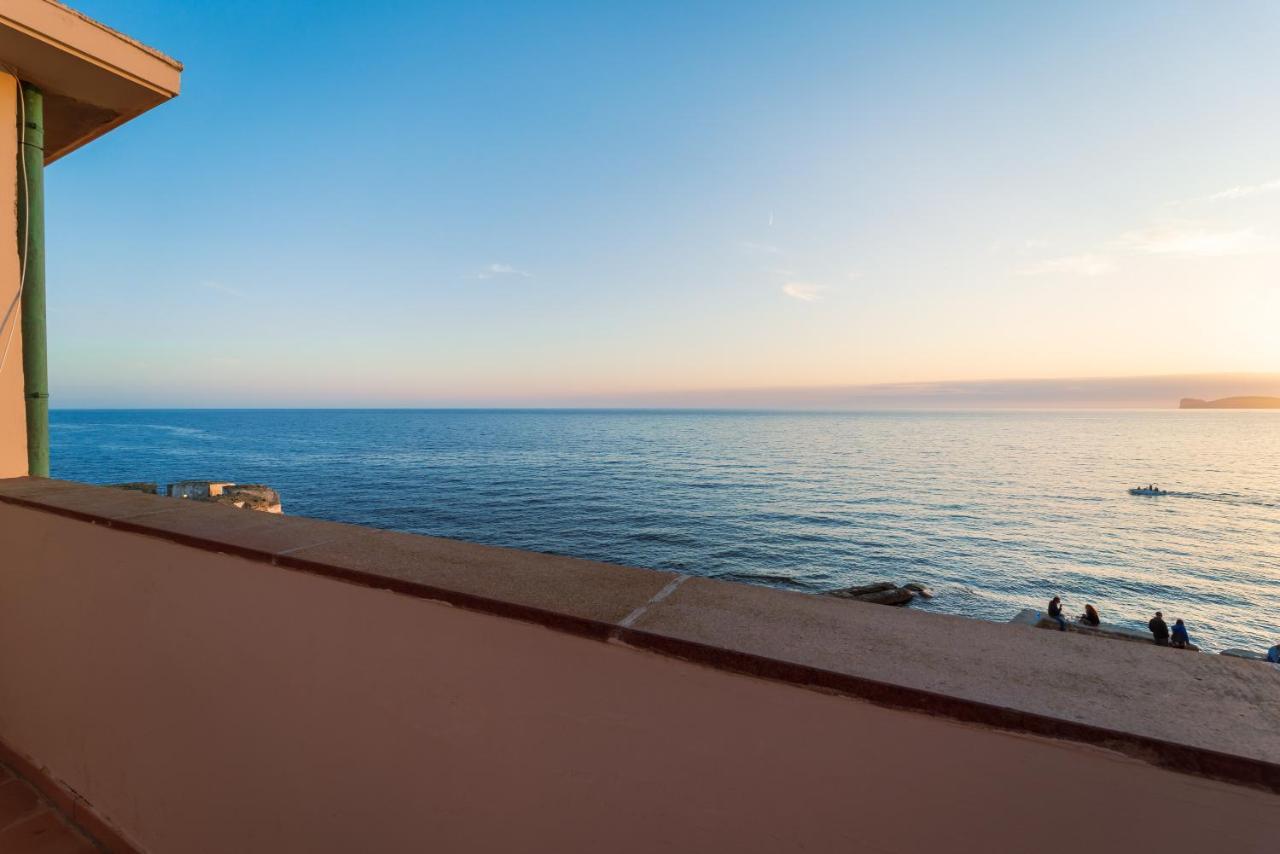 Appartement Sea Front Terrace Marco Polo à Alghero Extérieur photo